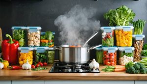 découvrez comment le batch cooking réinventé peut transformer votre cuisine : gagnez un temps précieux tout en savourant des plats délicieux. apprenez des techniques astucieuses pour préparer des repas savoureux à l'avance et simplifiez votre quotidien sans compromettre la qualité.